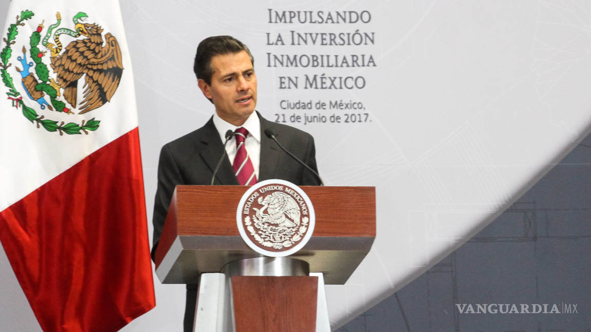 Sector inmobiliario duplicó inversión en México en cinco años: Peña Nieto