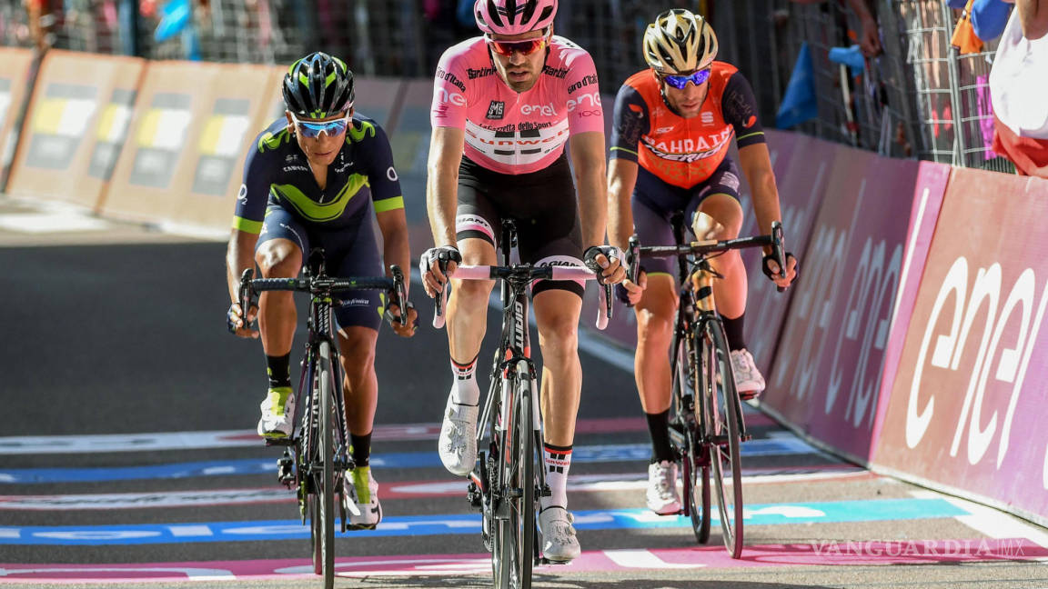 A cerrar el Giro, con Quintana en la punta