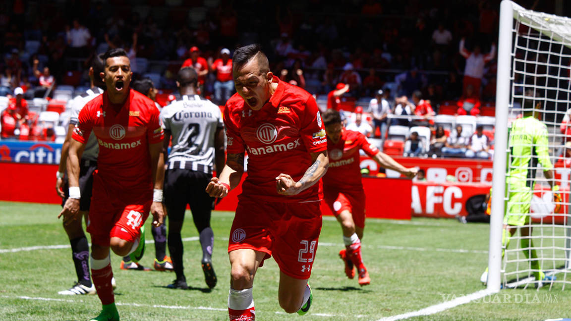 Toluca manda en la Liga MX tras vencer a Necaxa