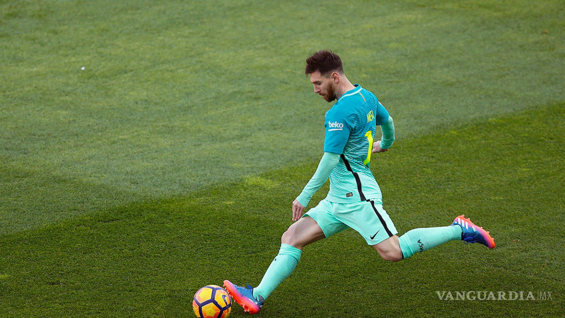 Messi deja tendido al Atlético y Barcelona es líder provisional de la Liga