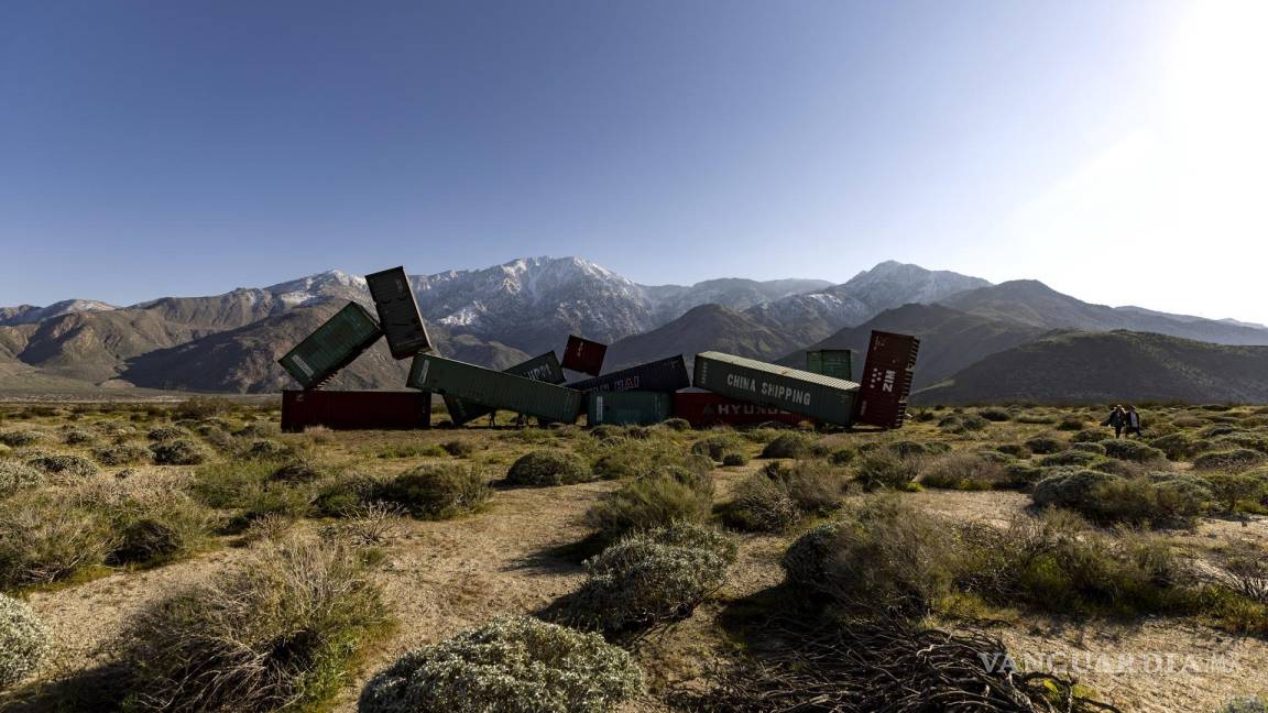 Desert X 2023, sorprendente exposición de arte en el Valle de Coachella, en Palm Springs, California (fotos)