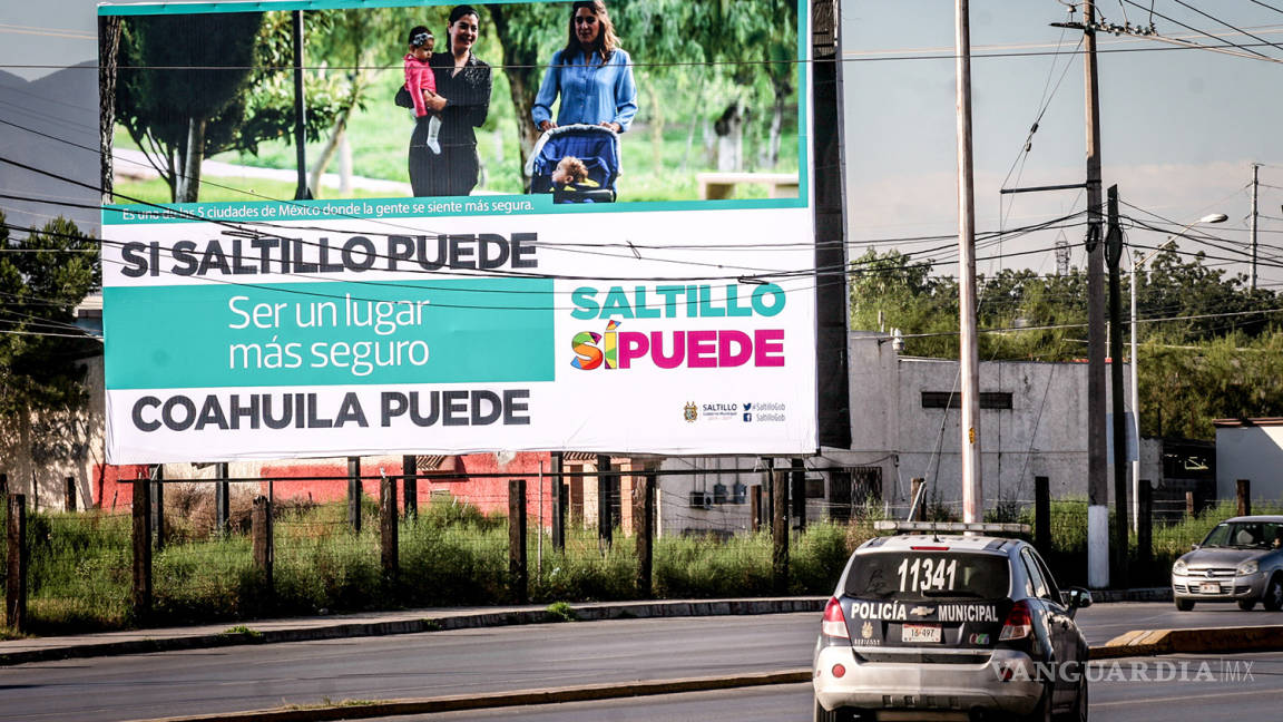 Siguen apareciendo espectaculares de aspirantes a Gobernador de Coahuila; esta vez alusivos al Alcalde de Saltillo