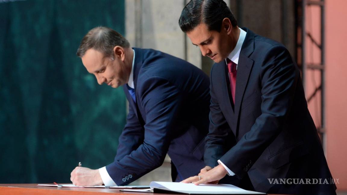 México y Polonia firman nueve acuerdos de cooperación bilateral