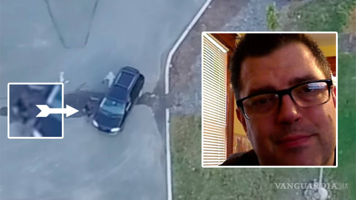 Siguió a su esposa con un dron... descubrió que lo engañaba con otro (video)