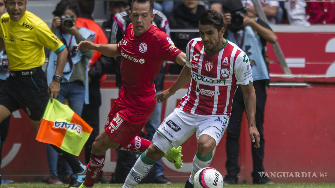 Toluca y Necaxa empatan sin goles en el cierre de la jornada