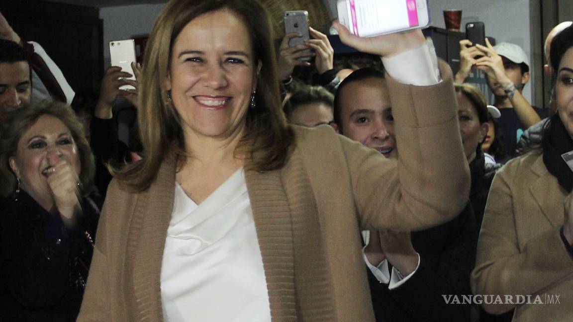 Como independiente, Margarita Zavala supera al Frente Ciudadano