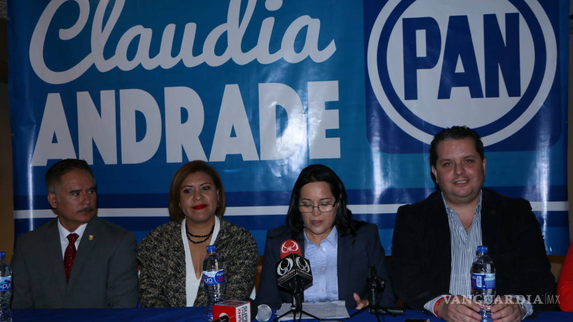 Claudia Andrade busca candidatura del PAN al congreso de Coahuila, ante el malestar social