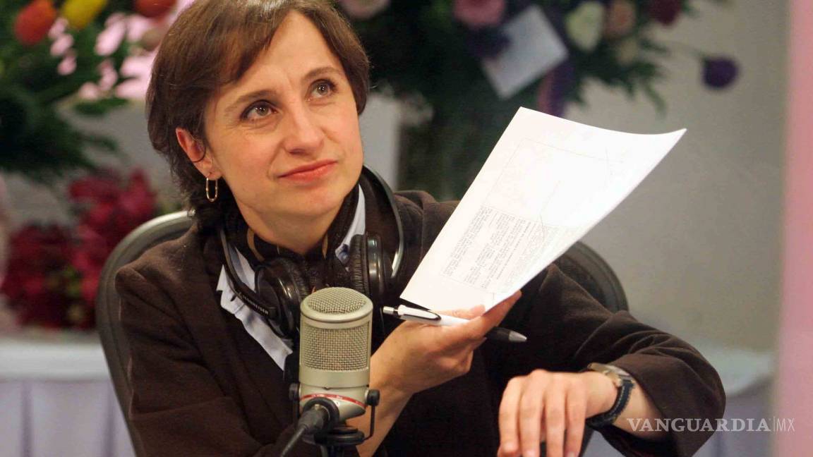 Salida de López Dóriga, parte del cambio que requiere el país: Aristegui