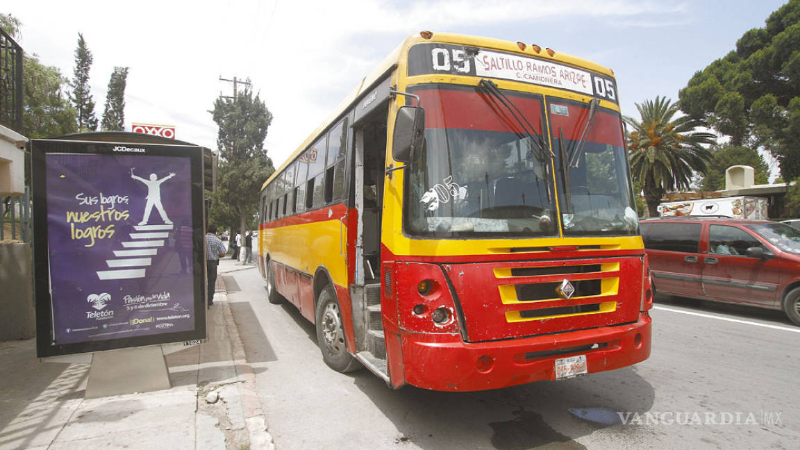 Municipio de Ramos Arizpe no contempla aumentar las tarifas del transporte