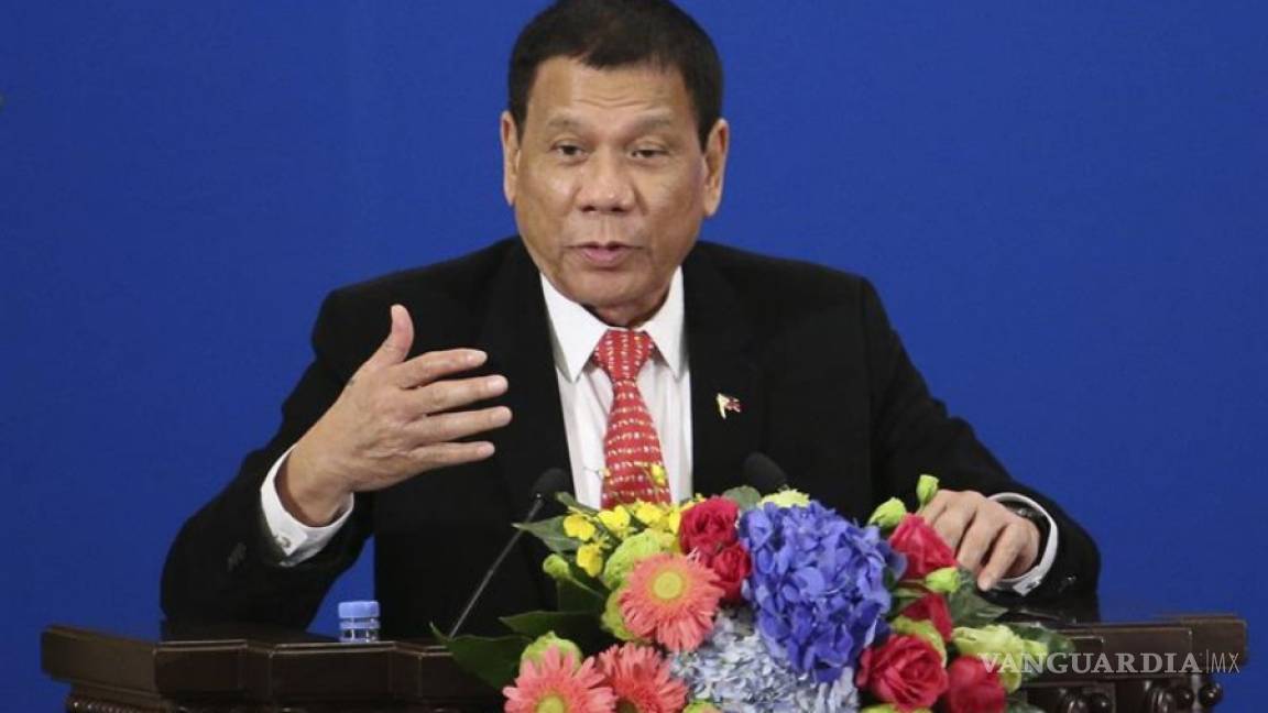 Duterte promete no decir más groserías tras recibir instrucciones de Dios