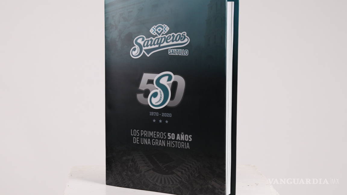 Saraperos presentan su logo y libro por sus 50 años en la LMB