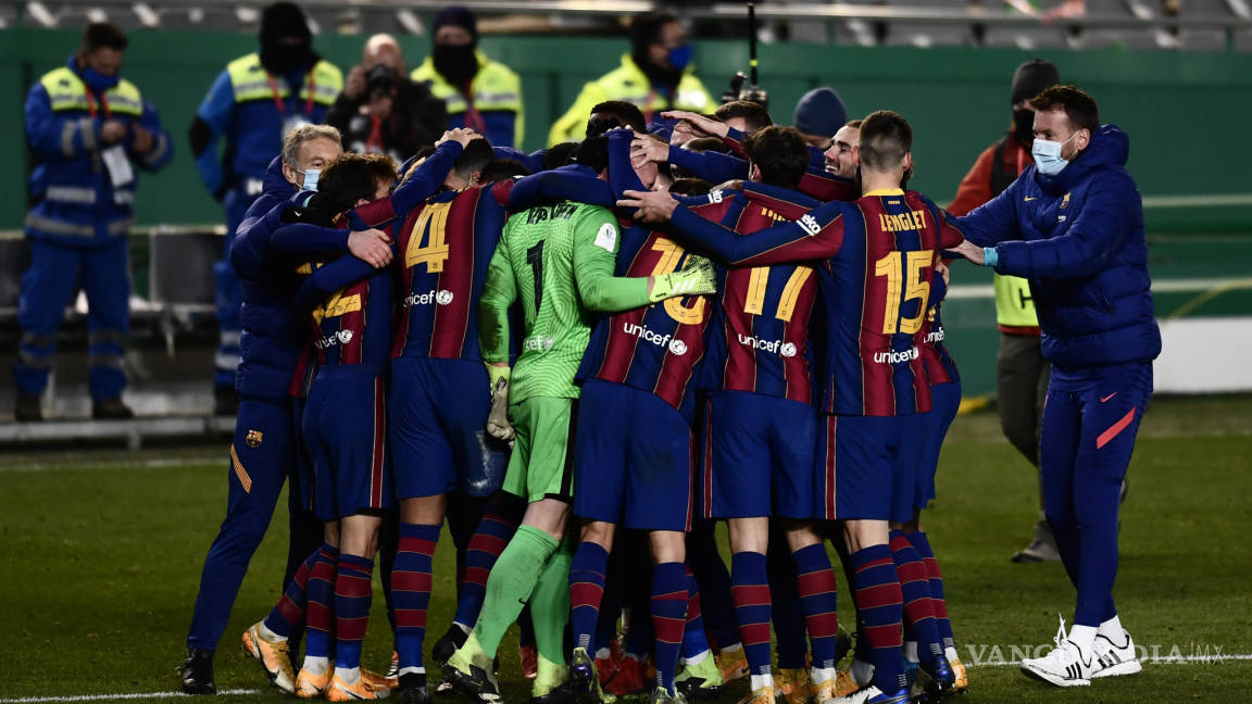 Barcelona es el primer finalista de la Supercopa de España