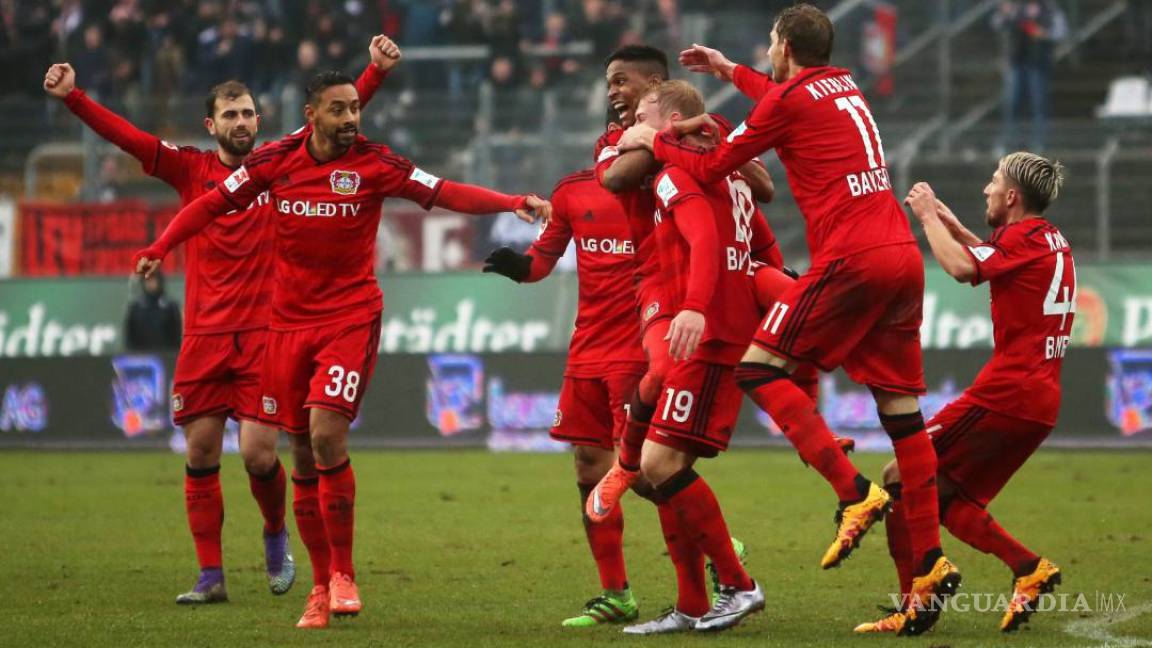 Leverkusen consigue la victoria ante el Darmstadt sin “Chicharito”