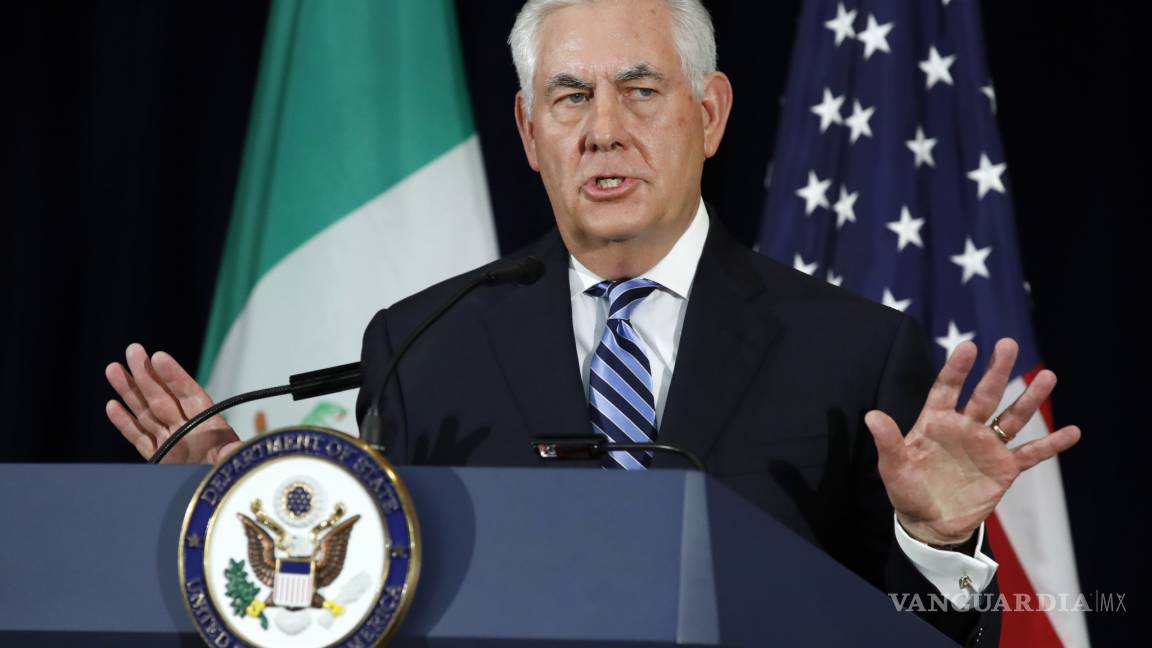 Estados Unidos demuestra buena fe con renegociación del TLCAN: Tillerson