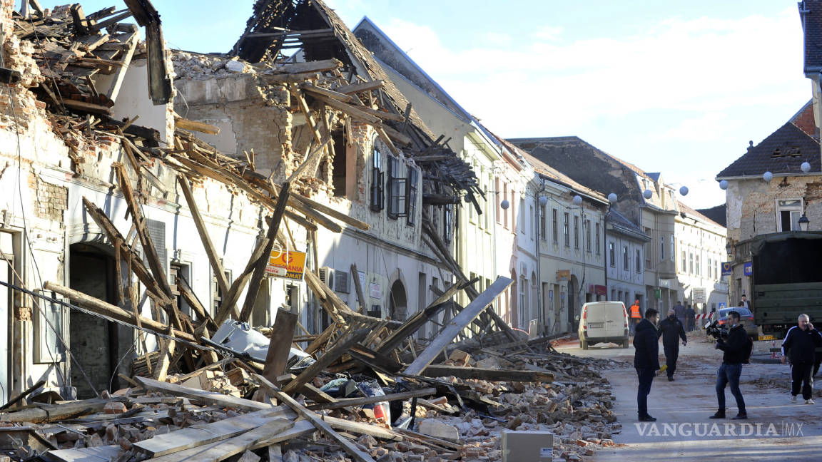 Decretan estado de catástrofe en Croacia