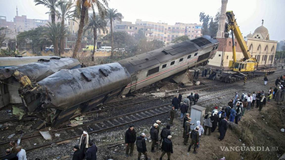70 heridos en un accidente ferroviario en Egipto