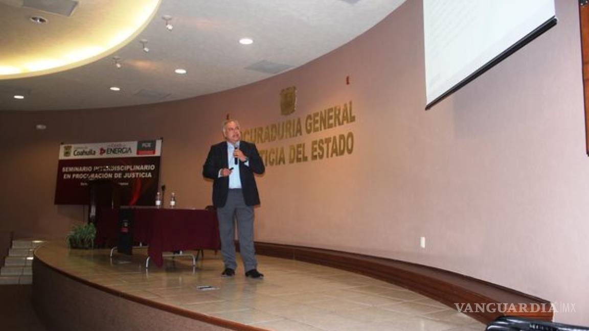 Participa personal de la PGJE de Coahuila en simposium nacional de ciencias forenses