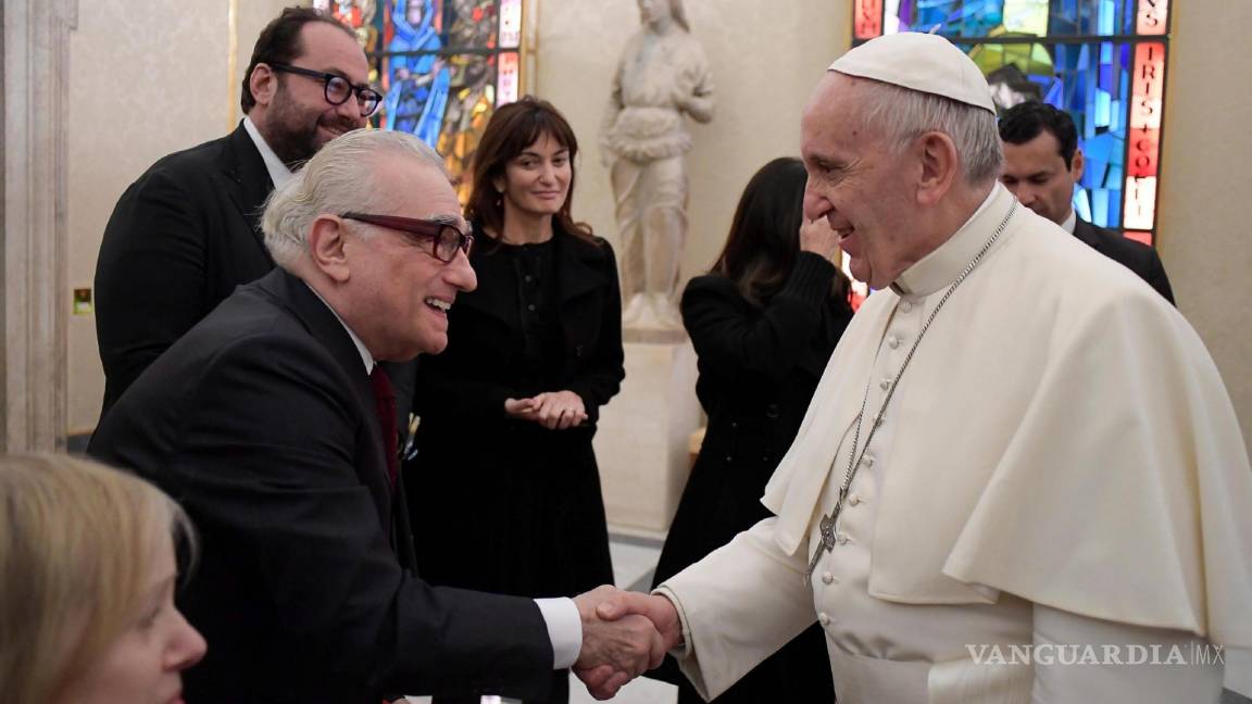 Así fue la reunión de Martin Scorsese con el Papa Francisco