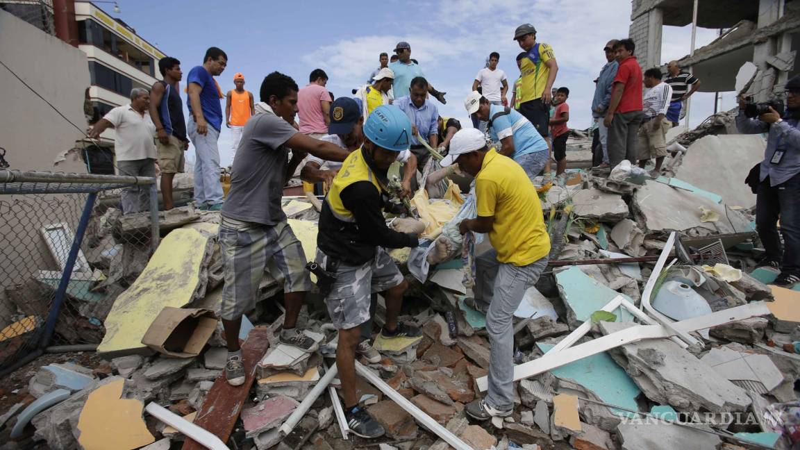 SRE externa sus condolencias a Ecuador; no hubo victimas mexicanas en el sismo