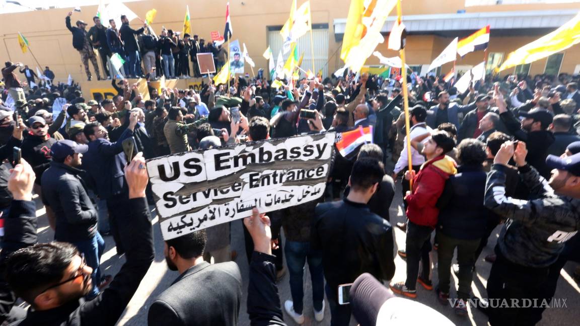 Toman iraquíes Embajada estadounidense en Bagdad