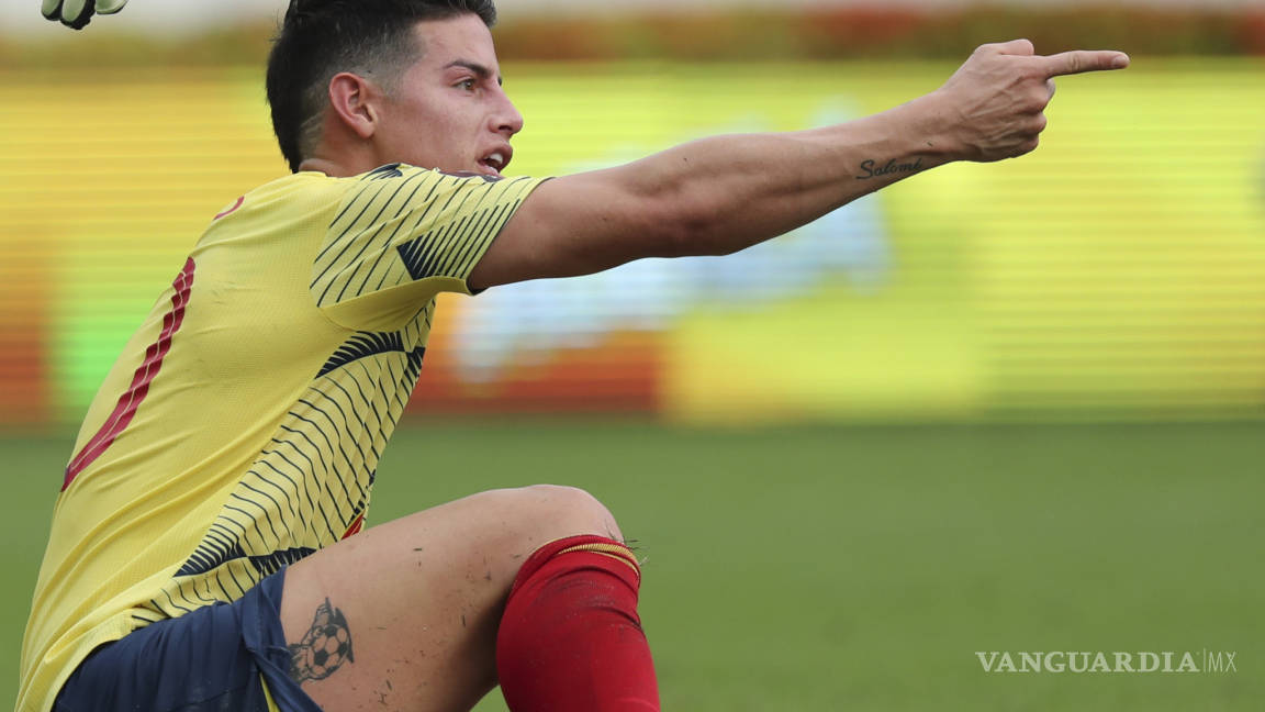 James niega cualquier tipo de disputa con sus compañeros de la Selección de Colombia