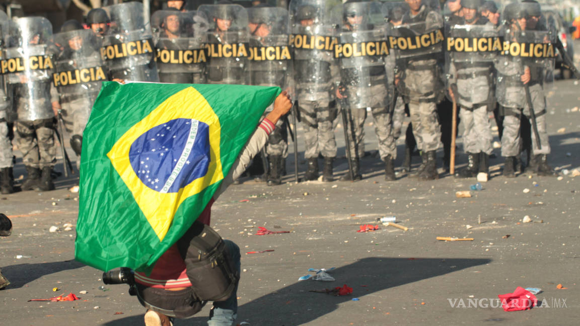 Protestas contra Michel Temer en Brasilia dejan 49 heridos