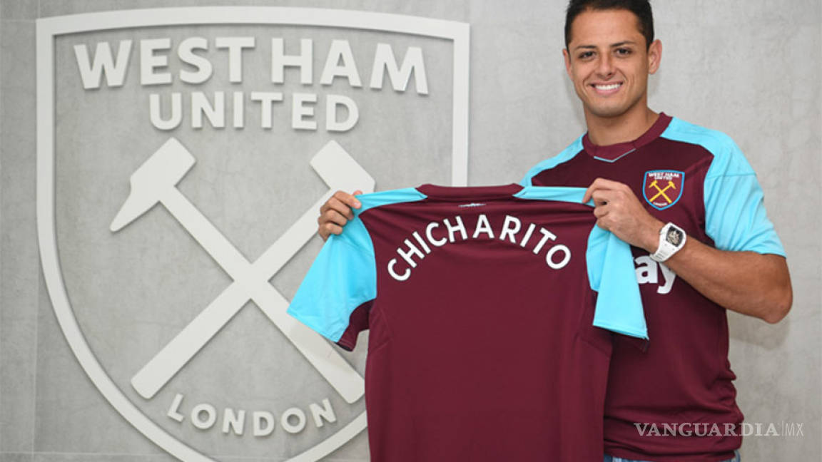 'Chicharito' ya se puso la camiseta del West Ham