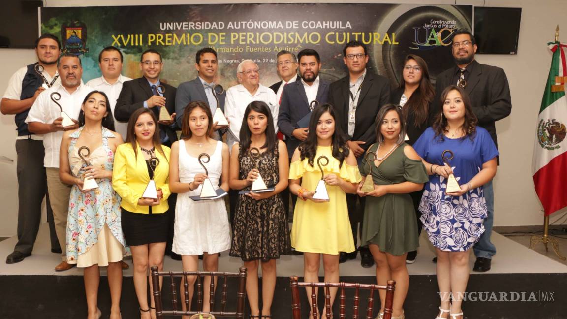 Entrega UAdeC Premio de Periodismo Cultural