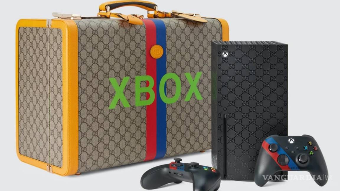 “Xbox by Gucci”, la videoconsola de 10 mil dólares que sale hoy a la venta