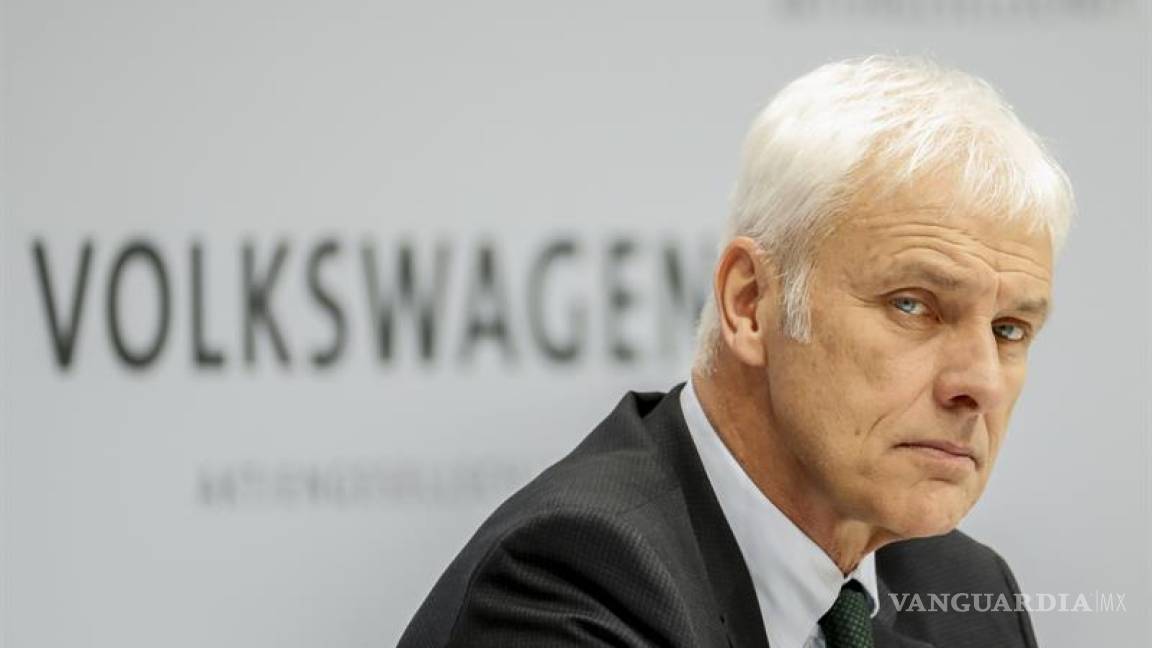 Fiscalía alemana abre investigación contra Matthias Müller, jefe de Volkswagen
