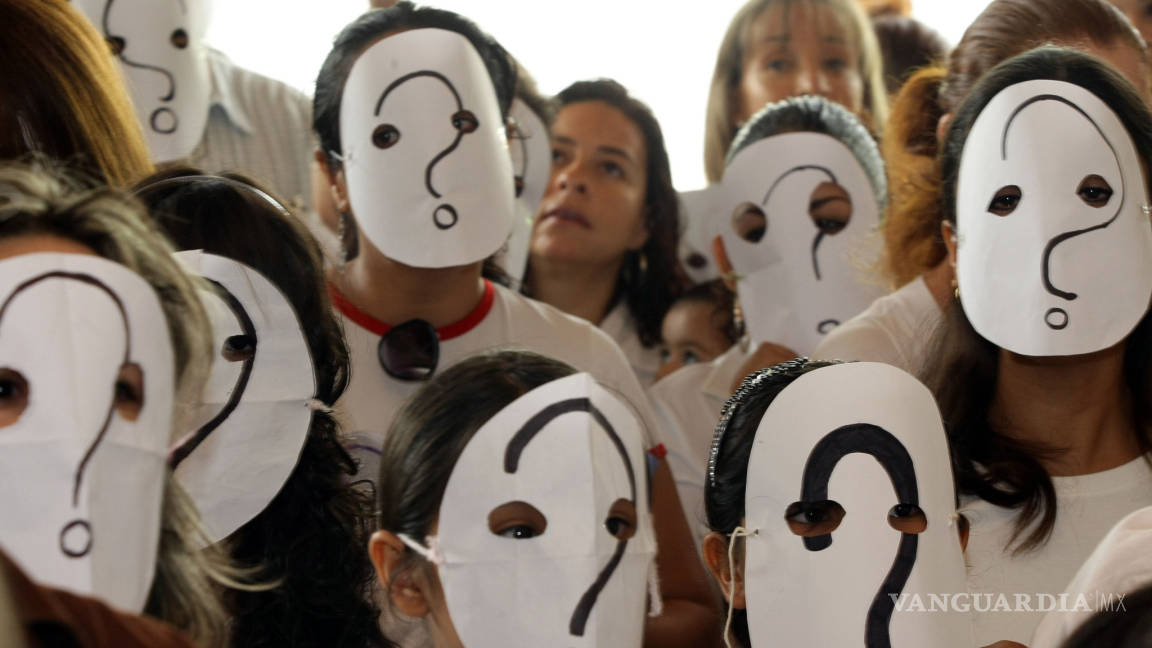 Reportan oficialmente más de 30 mil personas desaparecidas en México