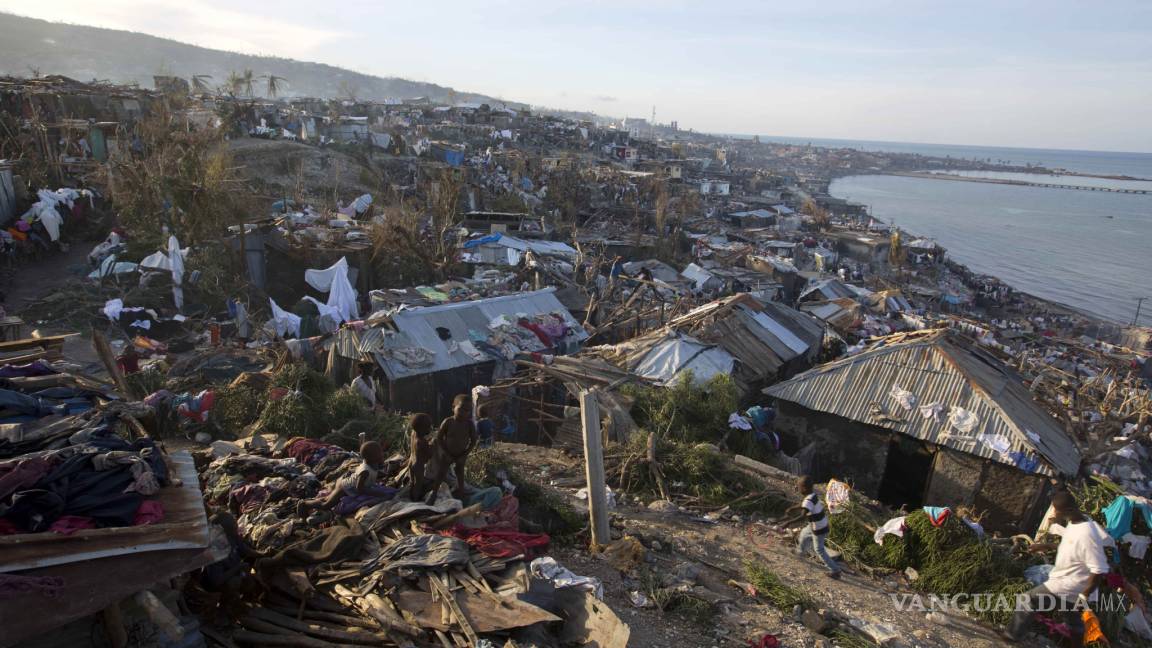 Suben a 470 los muertos por Matthew en un distrito de Haití