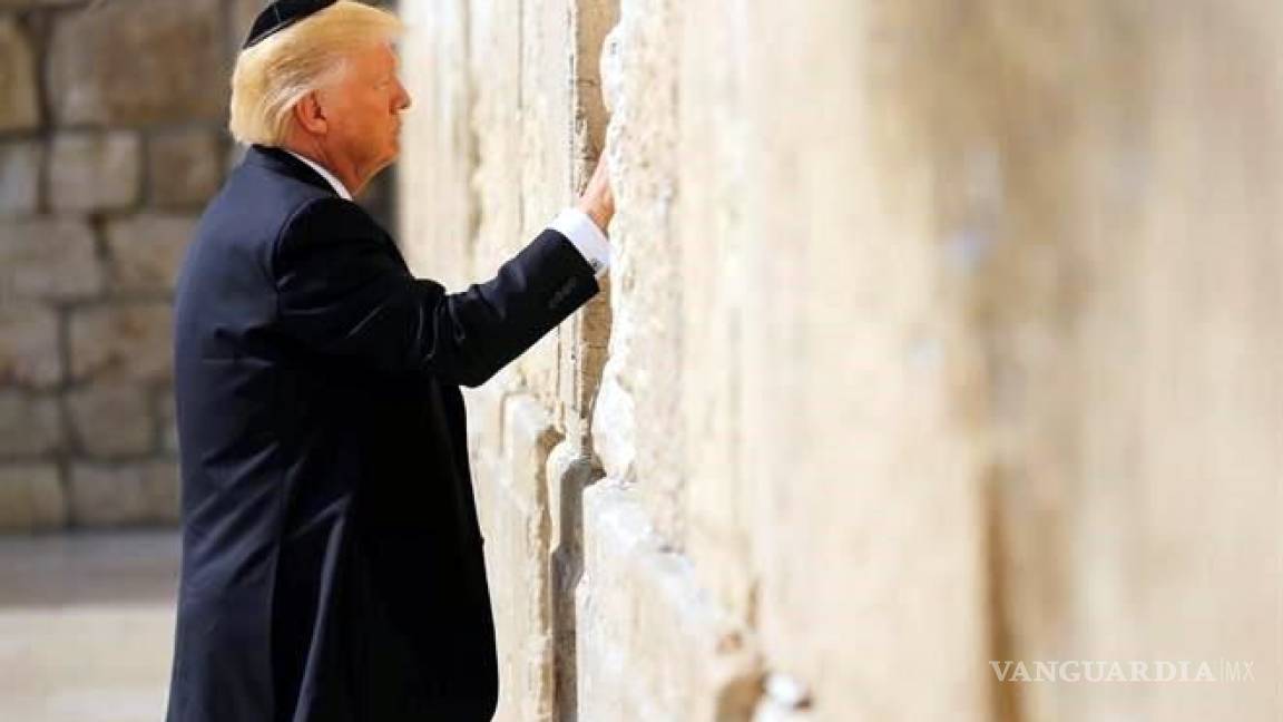 Visita Trump Muro de los Lamentos