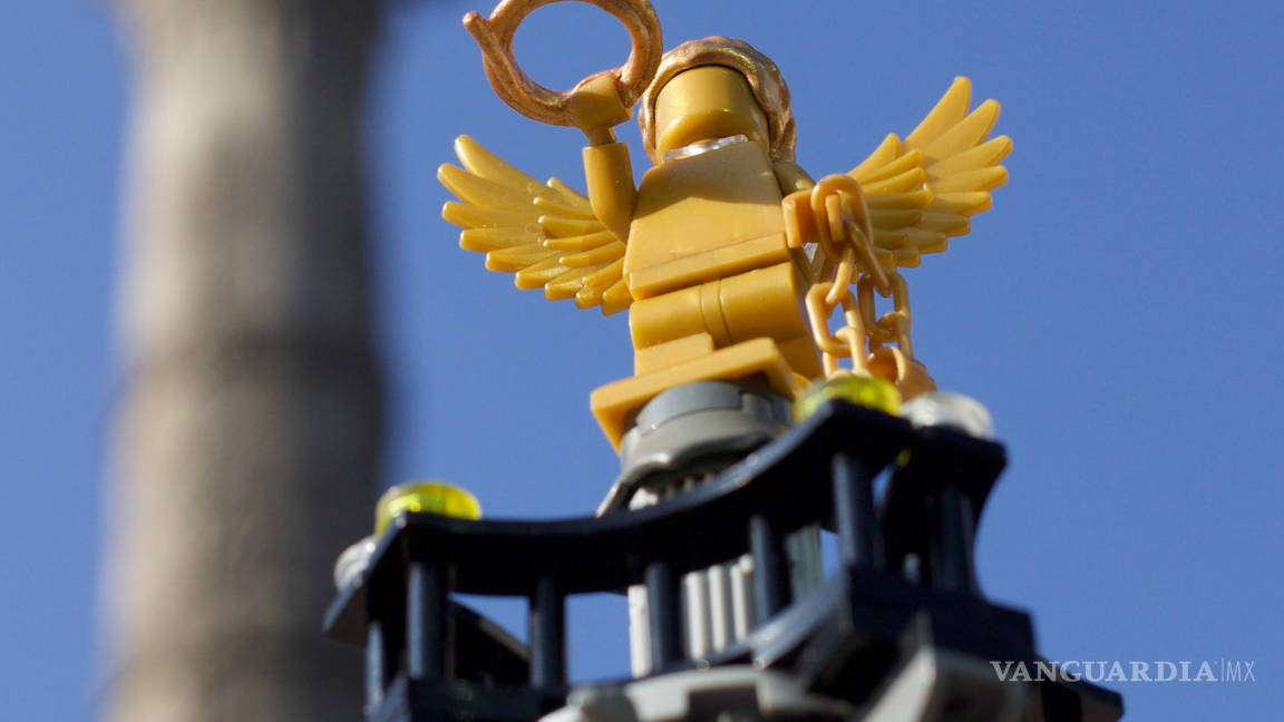 Un mexicano quiere convertir al 'Ángel' en un set de Lego