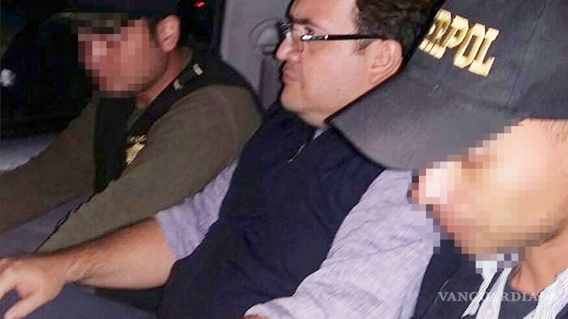 México tiene 60 días para extraditar a Javier Duarte de Guatemala