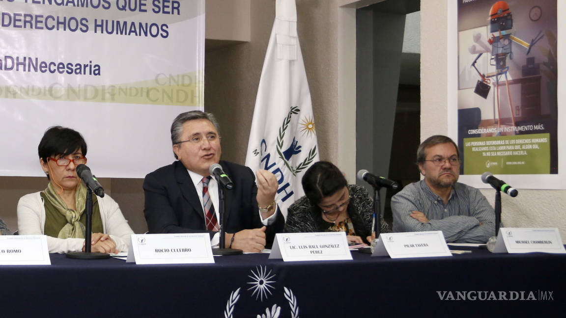 Denuncia Luis Raúl González 'gran indiferencia del Gobierno ante agresiones a defensores civiles y públicos de DH