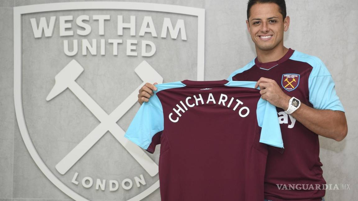 Subasta el West Ham una camiseta del &quot;Chicharito&quot; Hernández