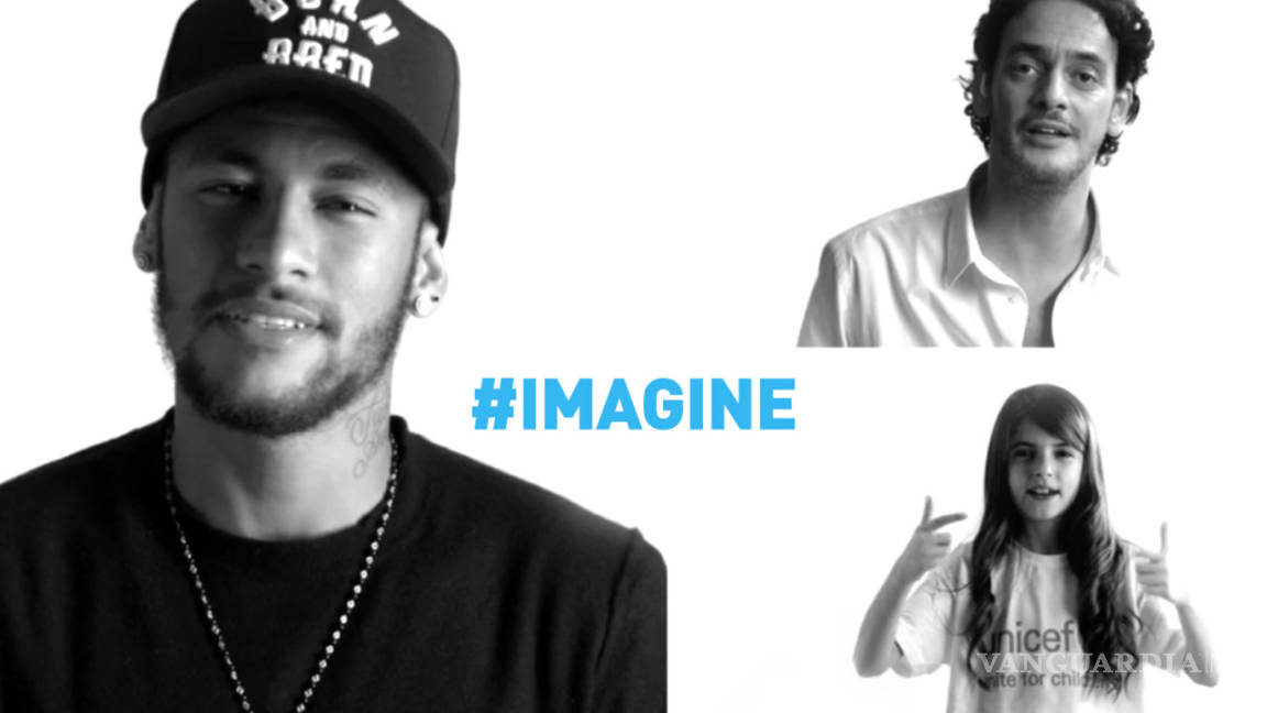 ‘Imagine’ en la voz de varias celebridades por la UNICEF