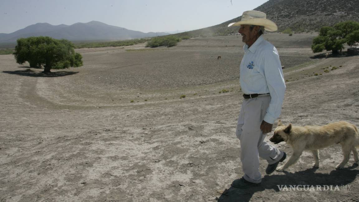 Agobia sequía a la zona rural de Saltillo