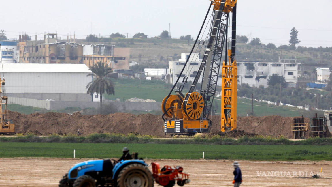 Crea Israel un muro subterráneo frente a Gaza