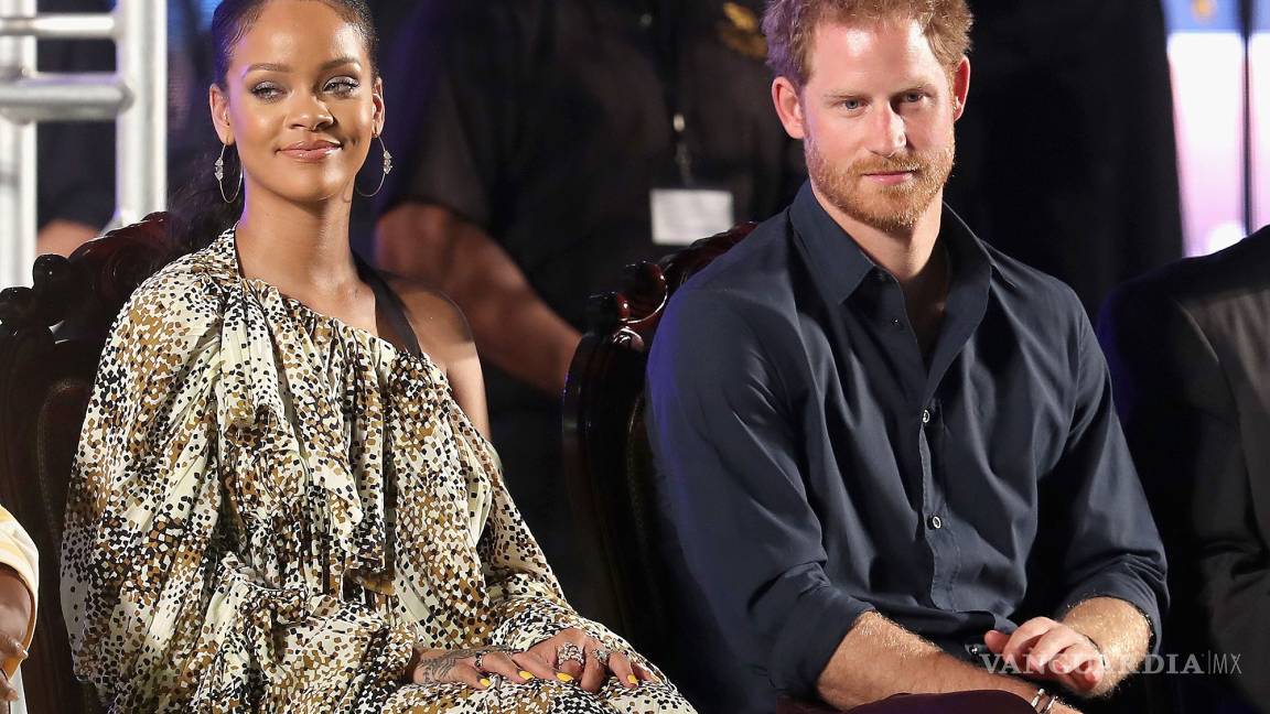Rihanna se reúne con el Príncipe Harry
