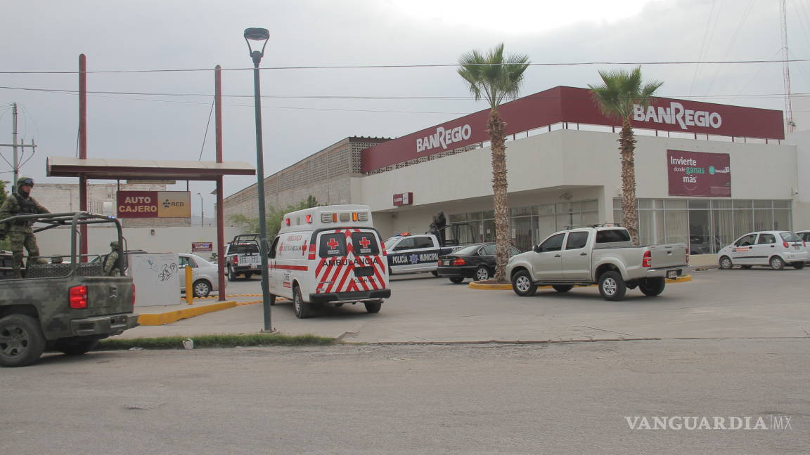 Asaltan banco en Torreón