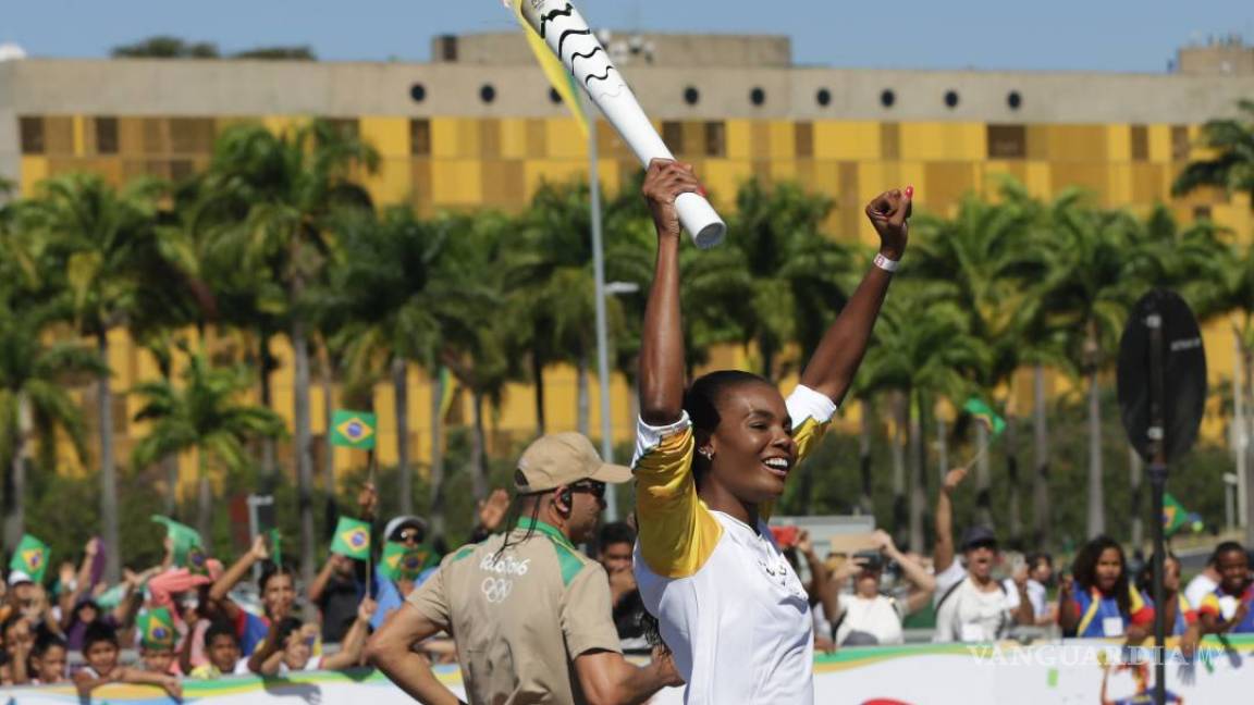 La antorcha olímpica llega a Brasil