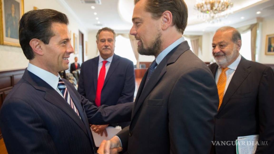 Un honor trabajar con Peña Nieto, líder en conservación de ecosistemas: Leonardo DiCaprio