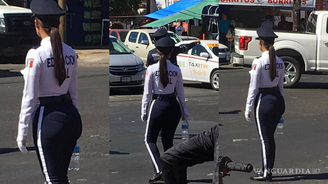 Mujer policía de Culiacán sorprende por su atractivo físico