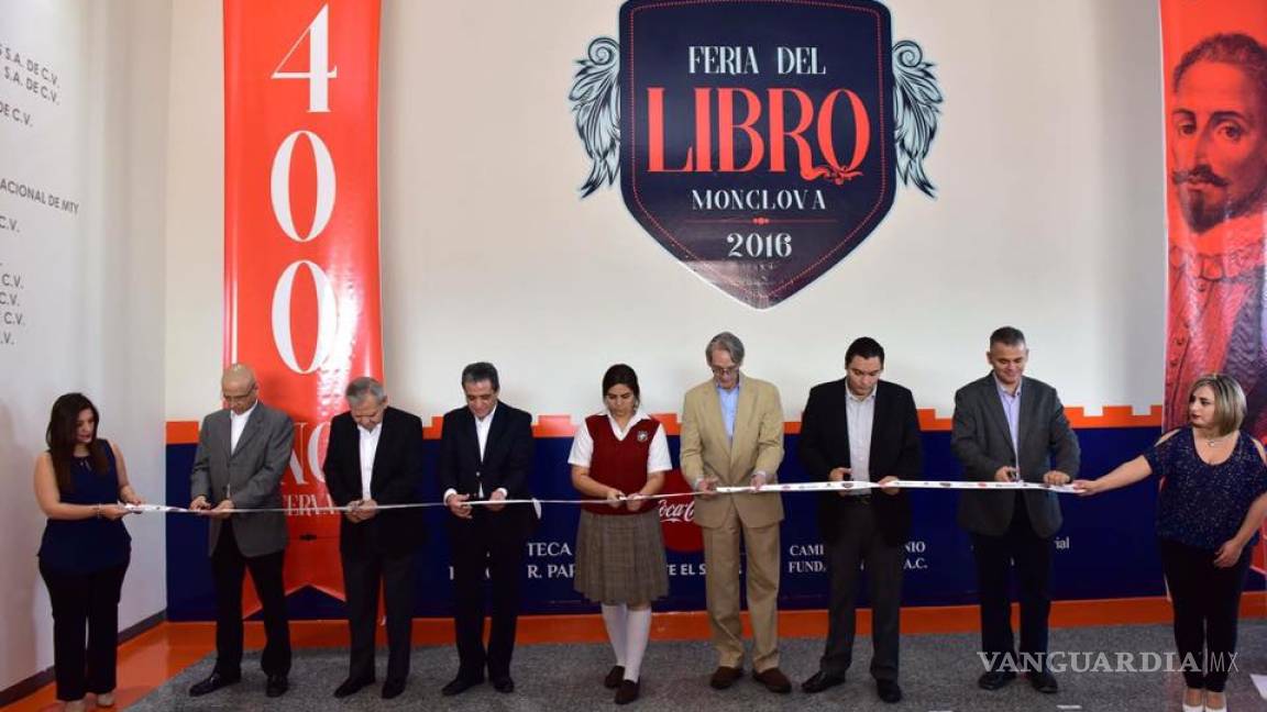 Inauguran edición 15 de la Feria del Libro en Monclova