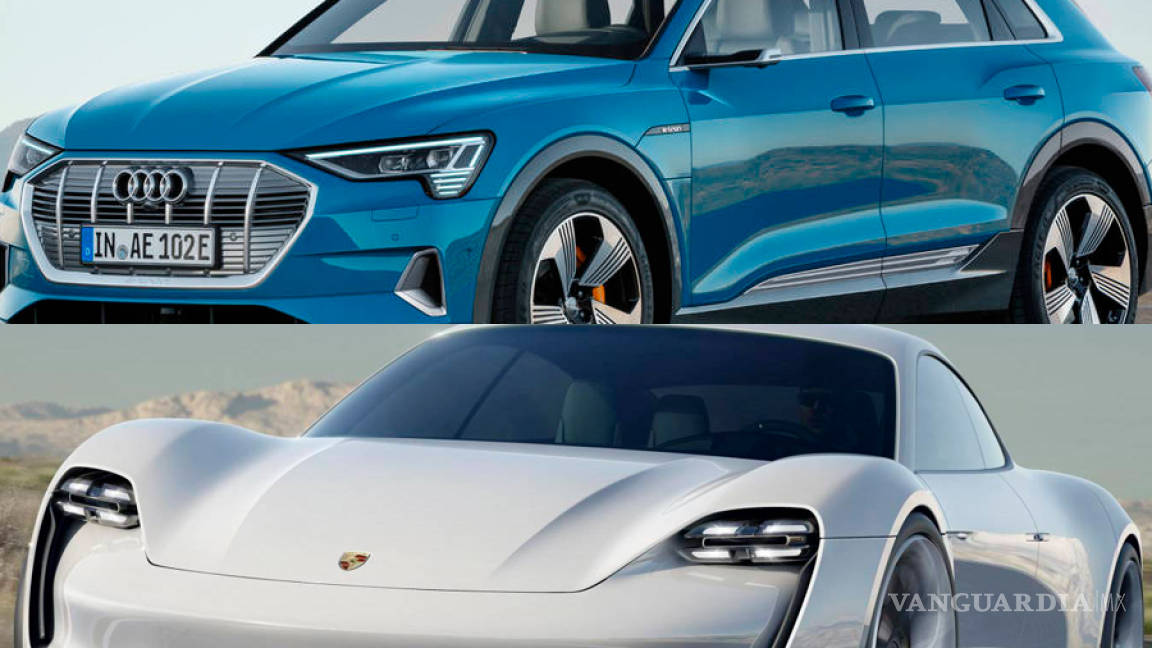 Audi e-tron y Porsche Taycan son un éxito, alta demanda obliga a aumentar la producción