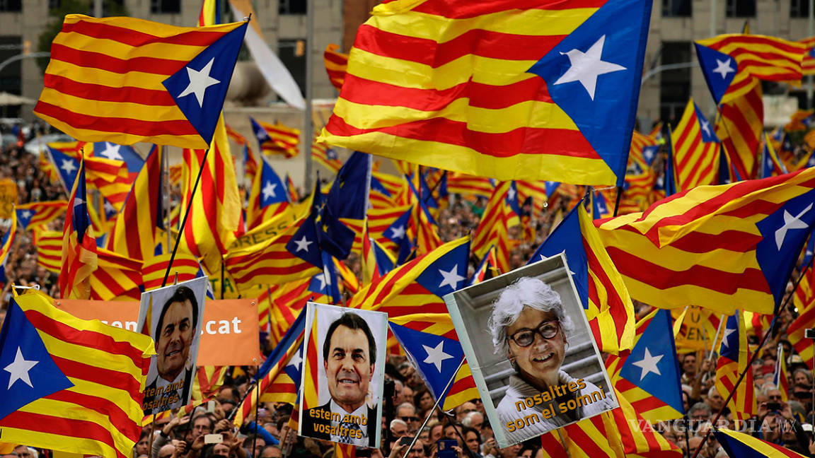 A la calle separatistas catalanes