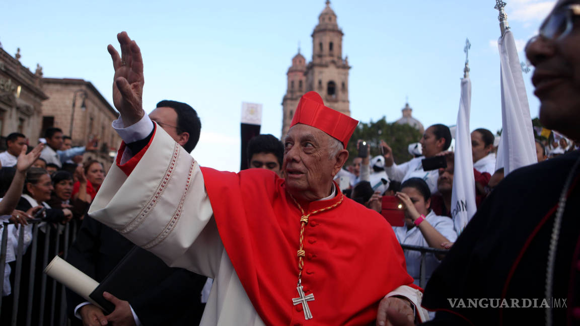 Papa ofrecerá mensaje de aliento en Michoacán: Cardenal Suárez