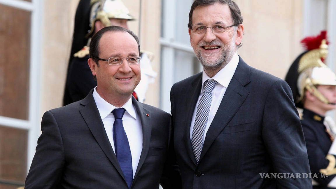 Rajoy saluda a Hollande pero no hablan de Daésh ni prevén hacerlo en París